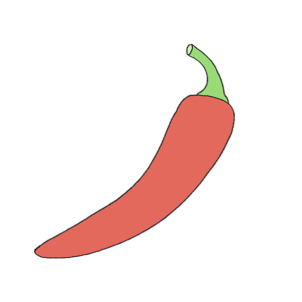 How to Draw a Pepper Easy Drawing Tutorial For Kids