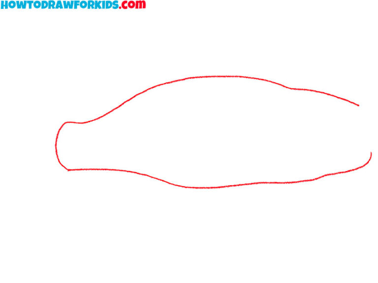 How to Draw a Bass Fish Easy Drawing Tutorial For Kids