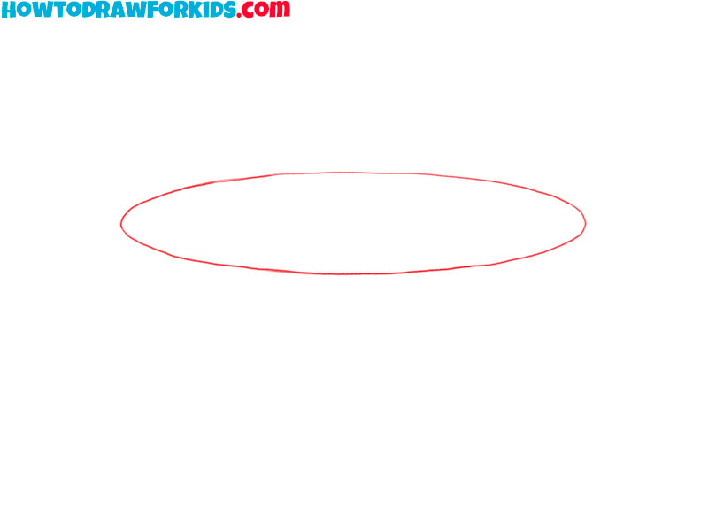 how to draw a trampoline easy