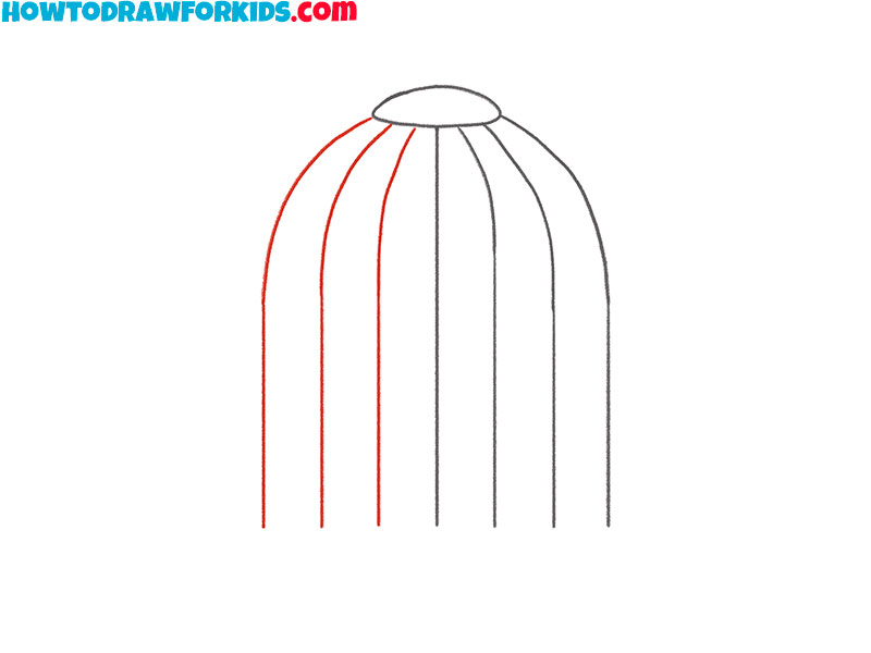 cage drawing tutorial