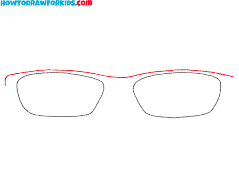 How to Draw Anime Glasses Easy Drawing Tutorial For Kids