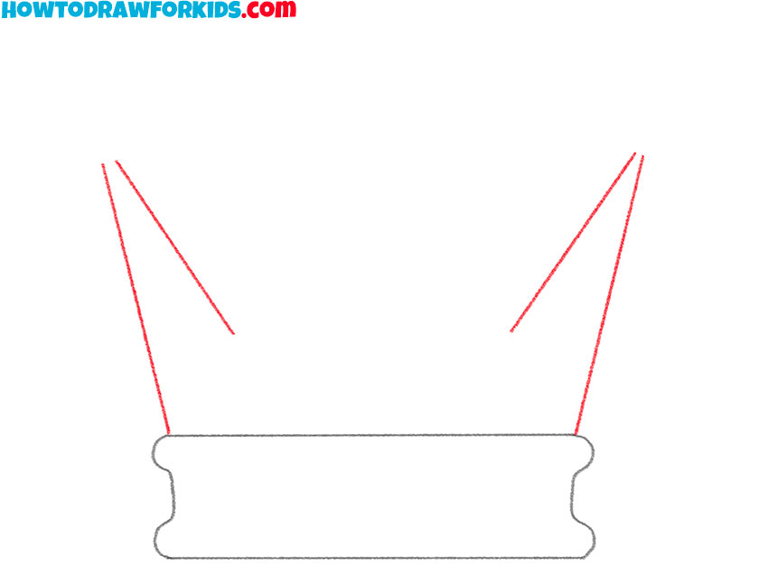 how to draw a king crown for beginners