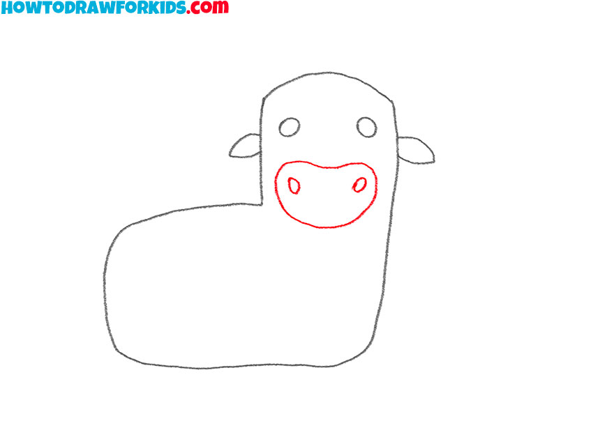 how to draw a longhorn for kids