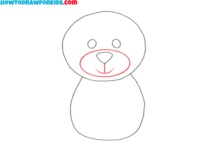 how to draw a teddy bear realistic