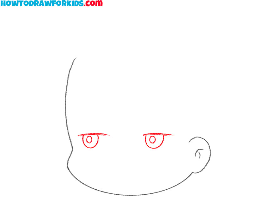 how to draw anime boy face for beginners