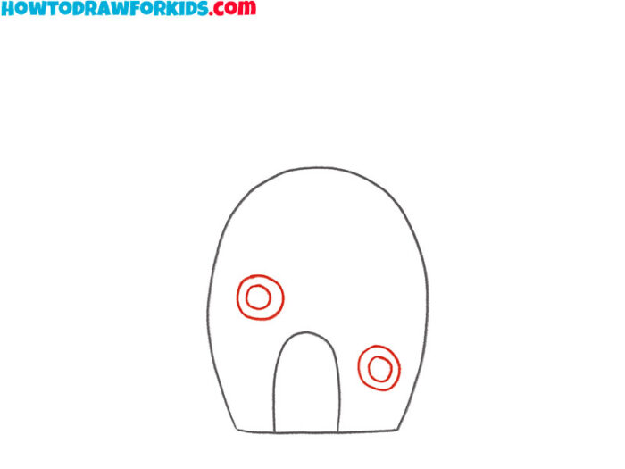 How to Draw SpongeBob House Easy Drawing Tutorial For Kids