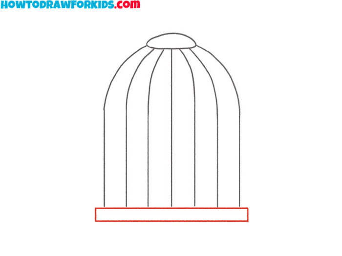 How to Draw a Cage Easy Drawing Tutorial For Kids