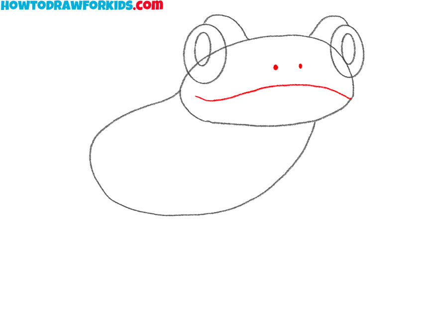 how to draw a cute tree frog