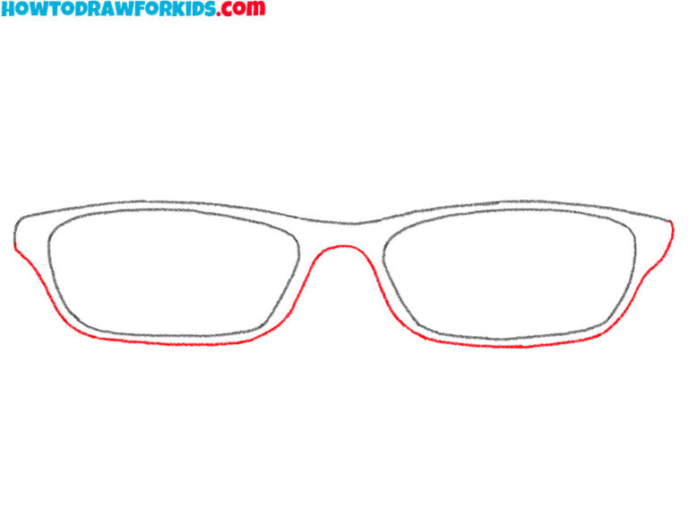 How to Draw Anime Glasses Easy Drawing Tutorial For Kids