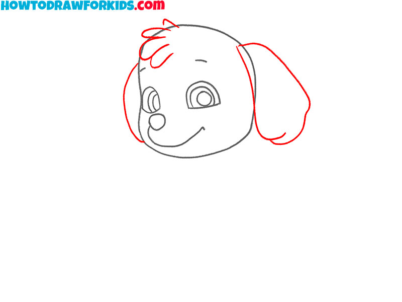 how to draw chase from paw patrol art hub