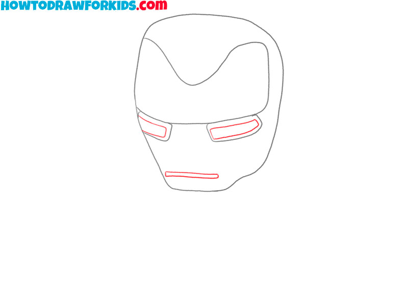 how to draw iron man realistic