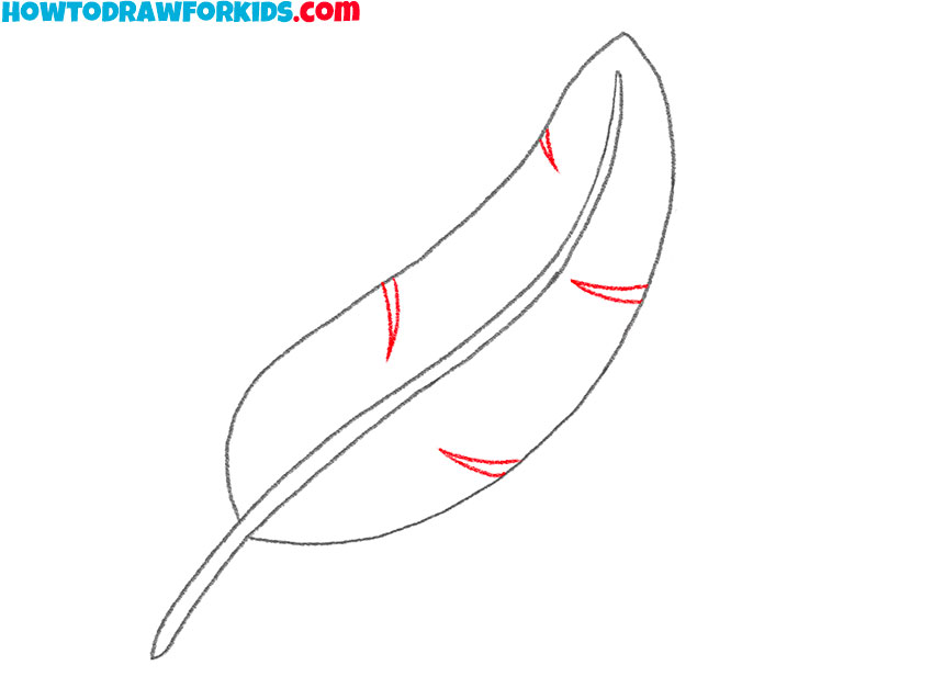 How to Draw a Bird Feather - Easy Drawing Tutorial For Kids