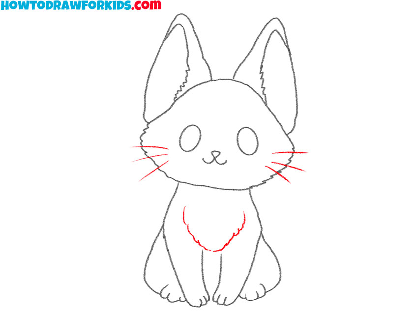 how to draw a lynx cartoon