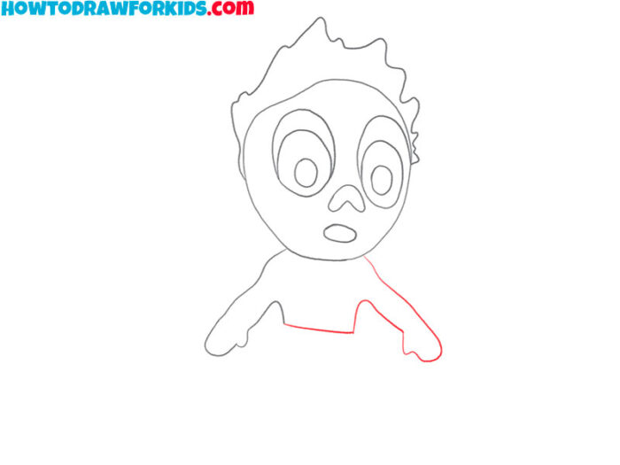 How to Draw a Zombie Step by Step Drawing Tutorial For Kids