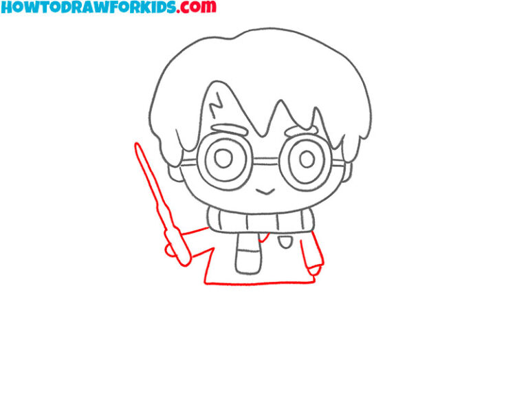 How to Draw Harry Potter Easy Easy Drawing Tutorial For Kids