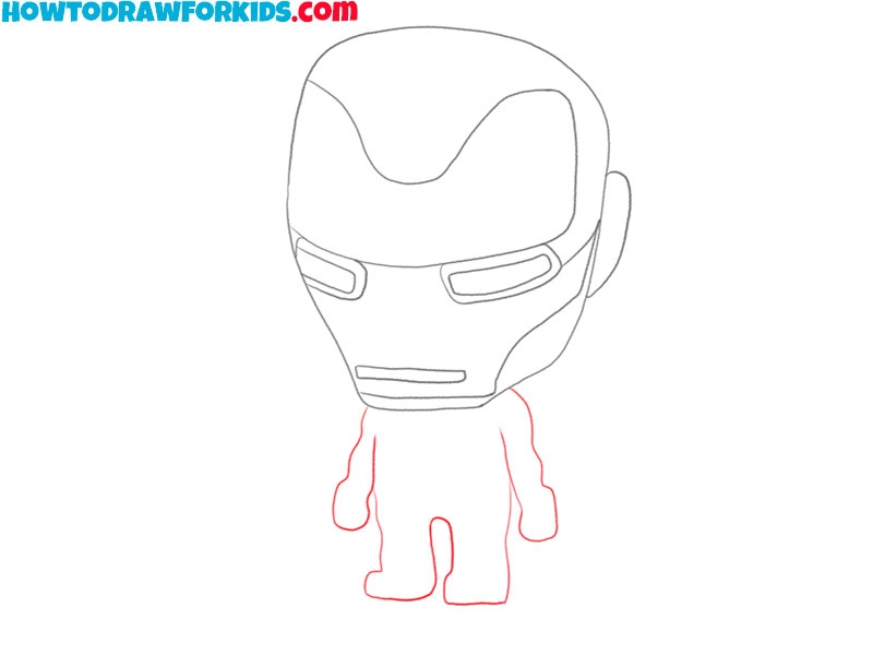 How to draw an Iron Man mask  Sketchok easy drawing guides