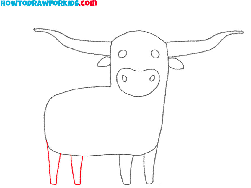 longhorn drawing lesson