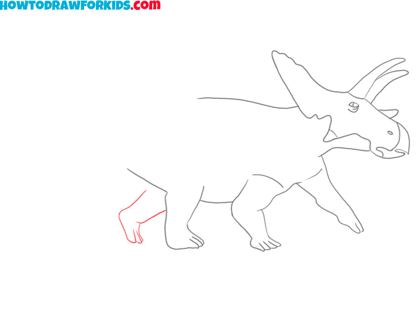 how to draw a dinosaur cute
