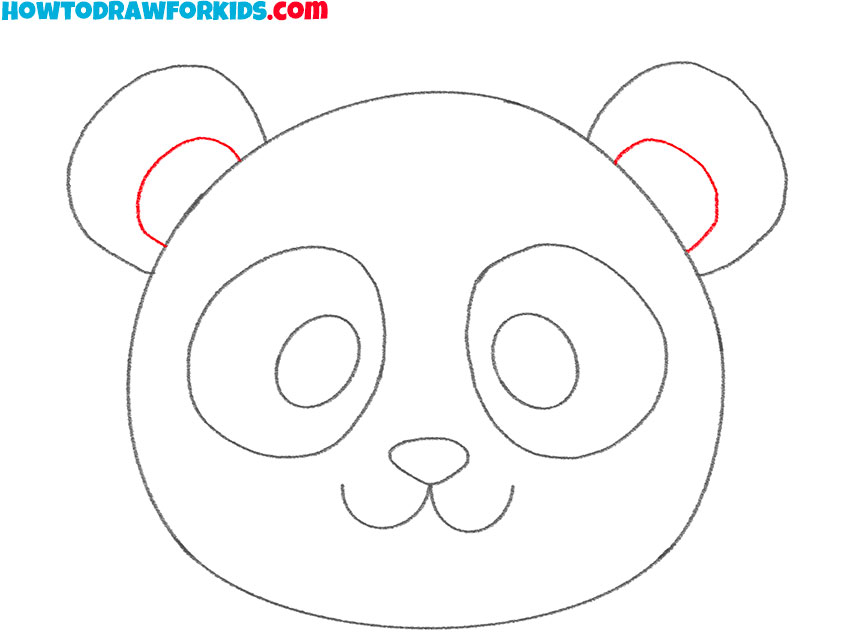 How to Draw a Panda Face Easy Drawing Tutorial For Kids