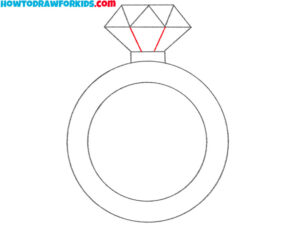 How to Draw a Wedding Ring - Easy Drawing Tutorial For Kids