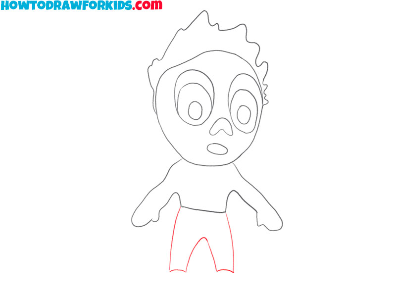 How to Draw a Zombie Step by Step Drawing Tutorial For Kids