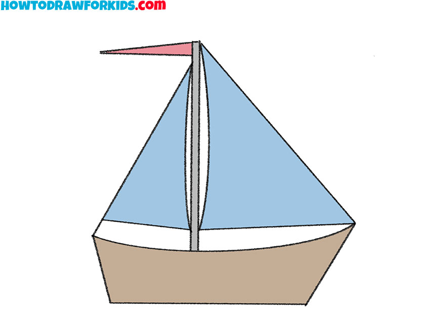 How to Draw a Boat 4 StepbyStep Tutorials  Boat drawing simple Boat  drawing Ship drawing