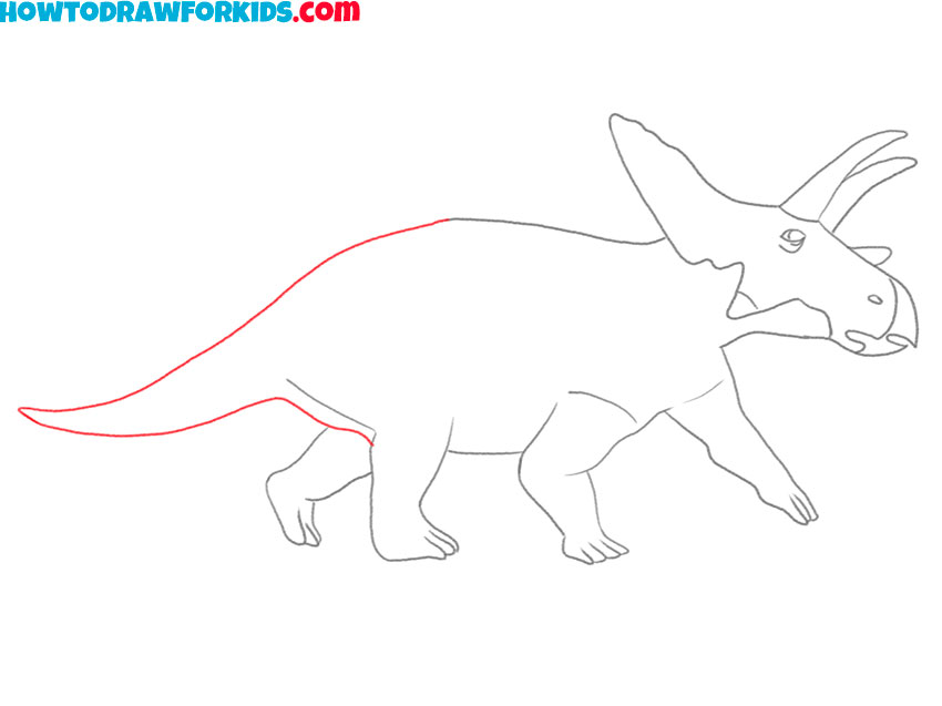 how to draw a dinosaur easy art hub