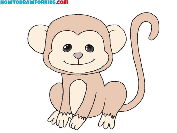 How to Draw an Ape Easy Drawing Tutorial For Kids