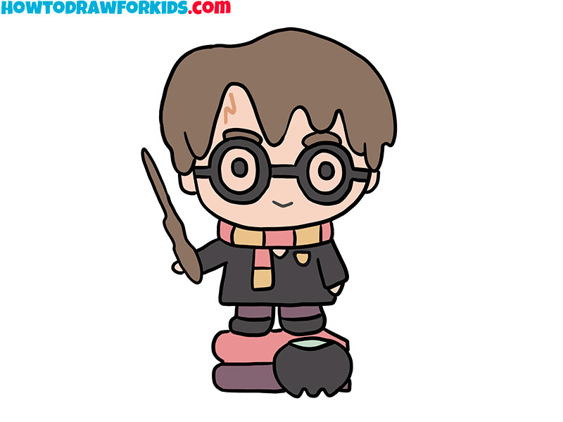 harry potter drawing step by step