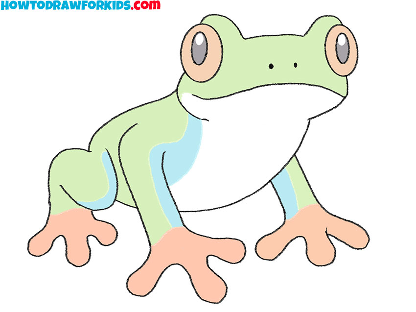 🐸 Kawaii Cute Frog Drawing Easy-saigonsouth.com.vn