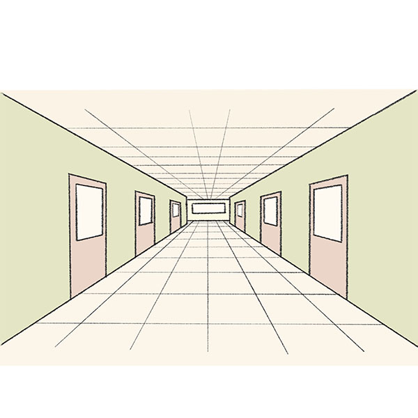 How to Draw a Hallway