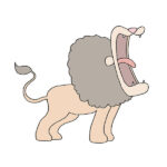 How to Draw a Roaring Lion