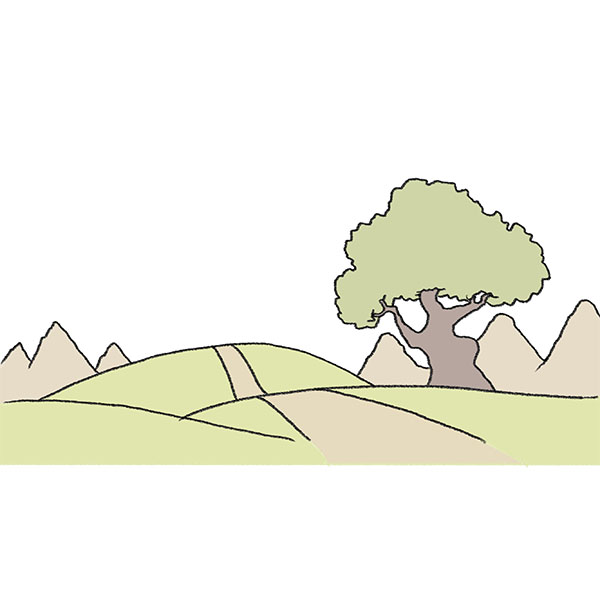 How to Draw a Valley