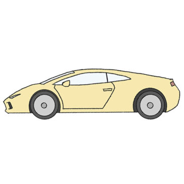 How to Draw an Easy Lamborghini