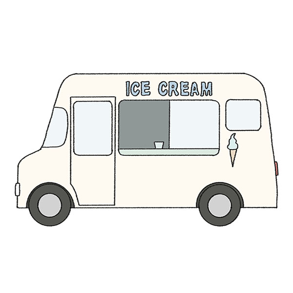 Dream Car Is An Ice Cream Truck Funny Ice Cream Lover Shirt Drawing by  Julien - Fine Art America
