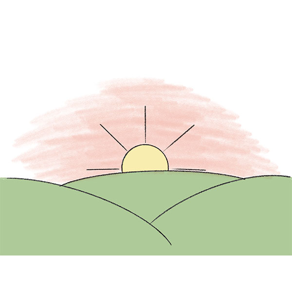 How to Draw a Sunrise