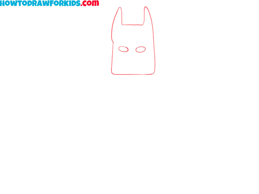 how to draw lego batman easy