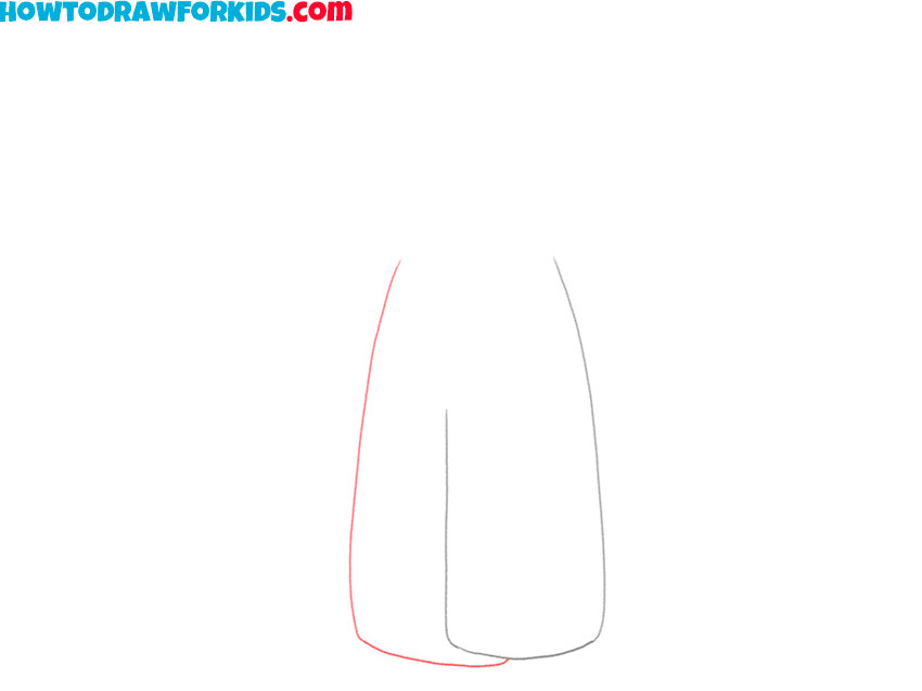 how to draw a bathrobe for kids