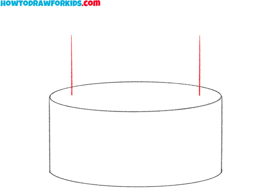 how to draw a cake cute