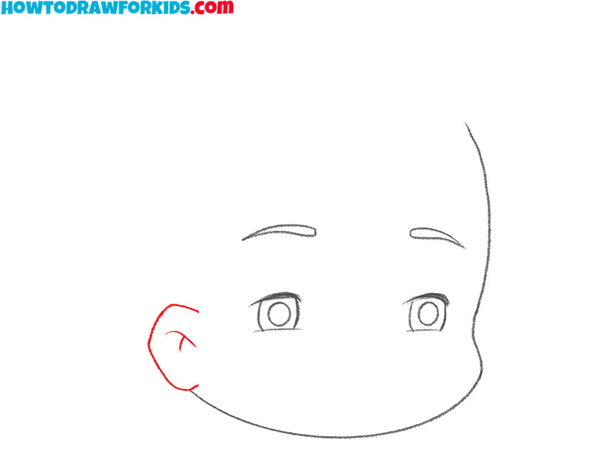 How to Draw a Chibi Face Step by Step - Drawing Tutorial For Kids