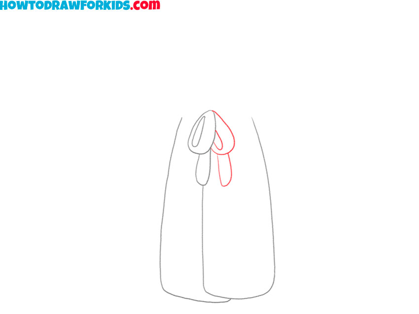 how to draw a bathrobe for kindergarten