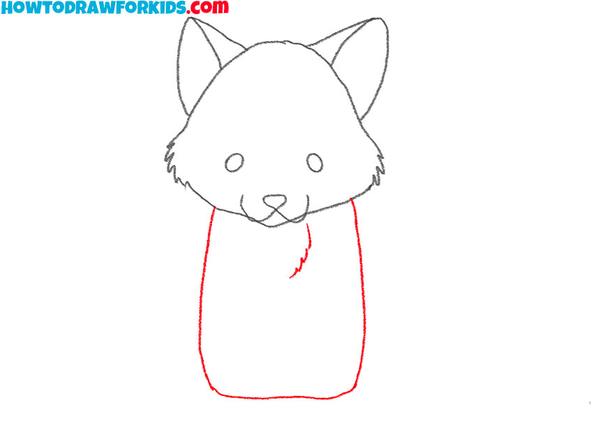 how to draw a cute wolf with wings