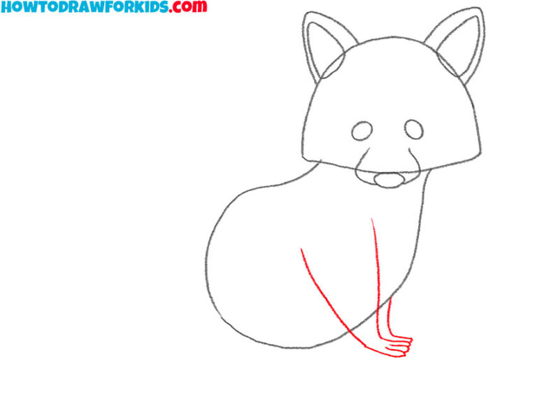 How to Draw an Easy Raccoon - Easy Drawing Tutorial For Kids