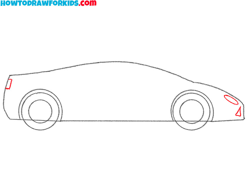 how to draw a super car for beginners