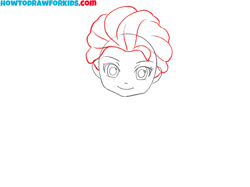 Elsa Anna. Fairy-tale characters. Drawings. Pictures. Drawings ideas for  kids. Easy and simple.
