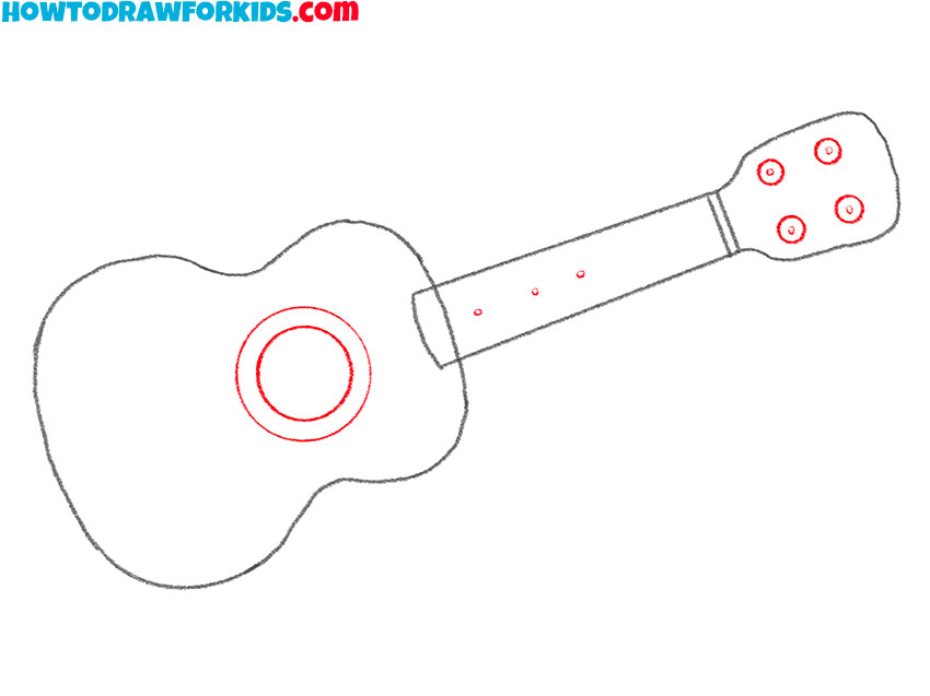ukulele drawing lesson