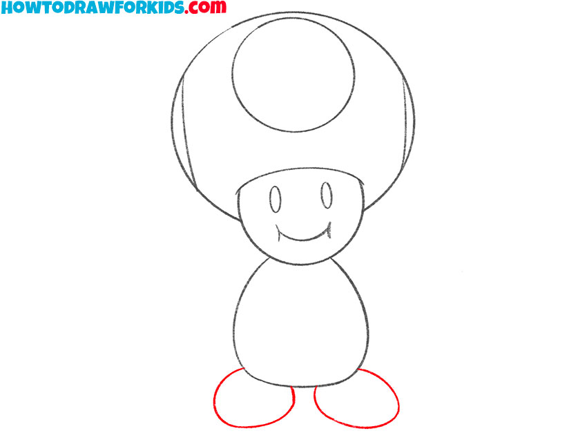toad from super mario drawing for kids