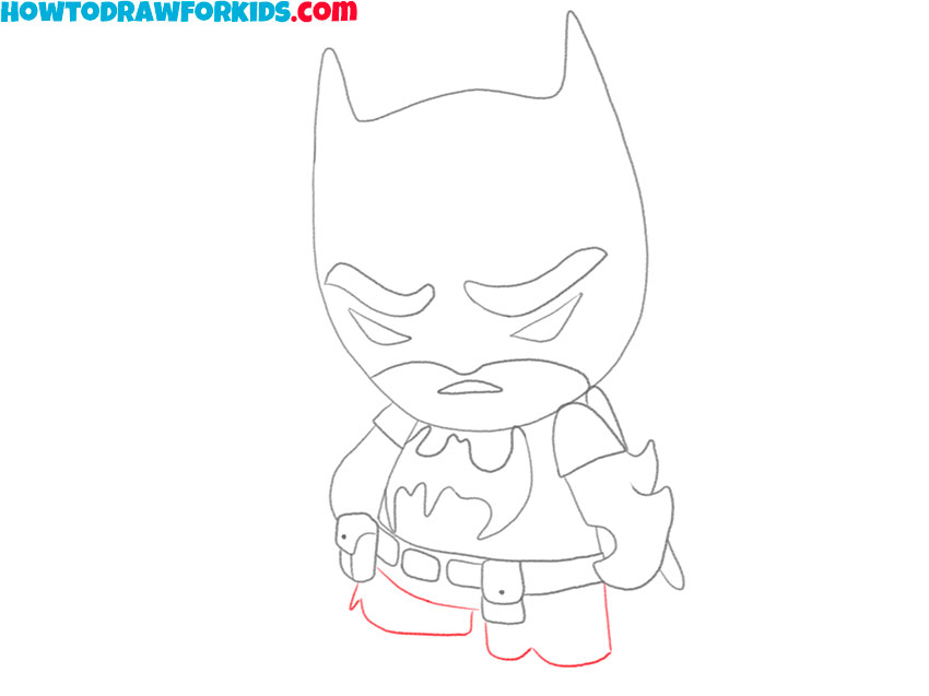 batman drawing guide