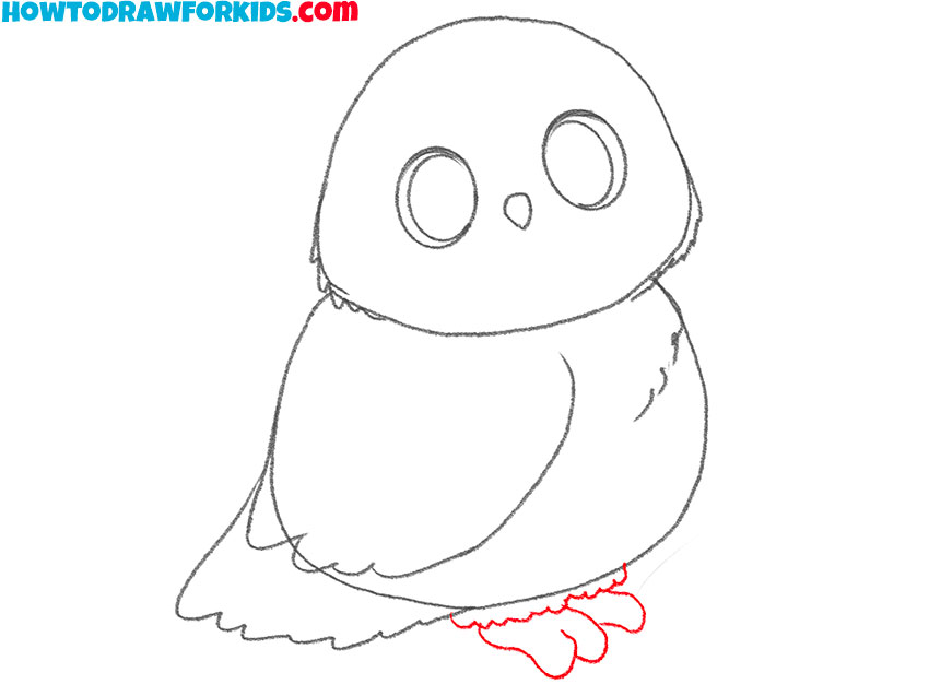 how to draw an owl for beginners