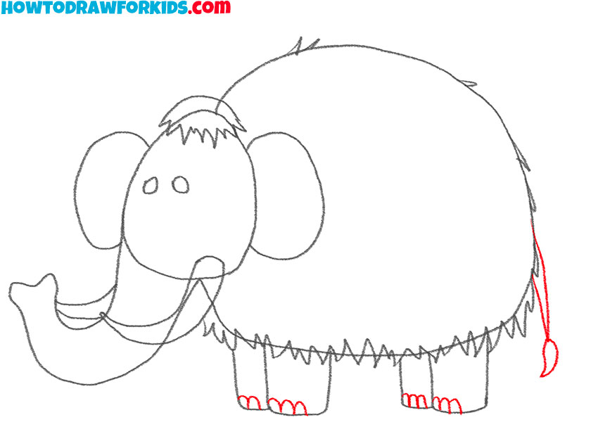 mammoth drawing tutorial